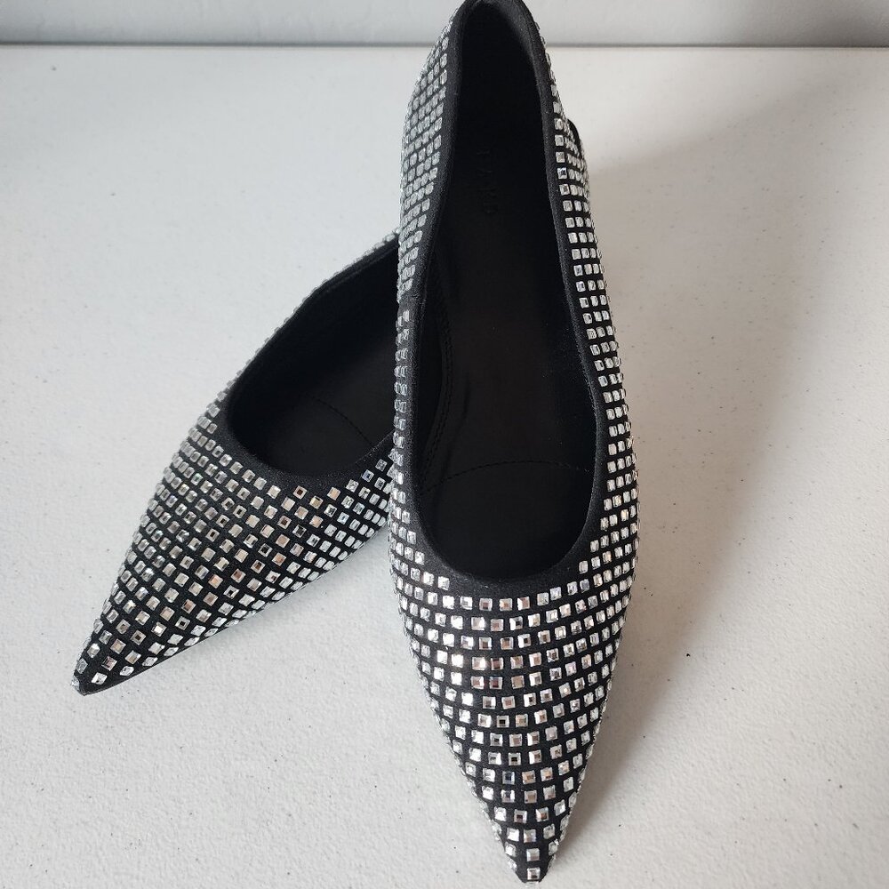 NA-KD Sparkling Ballet Flats "NEW" - Picture 8 of 16